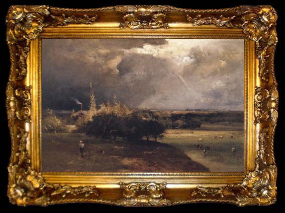framed  George Inness The Coming Storm, ta009-2